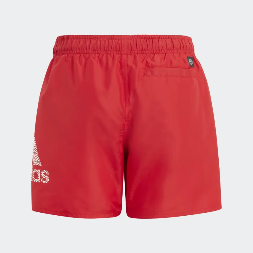 ADIDAS LOGO CLX SWIM SHORTS - HA9409