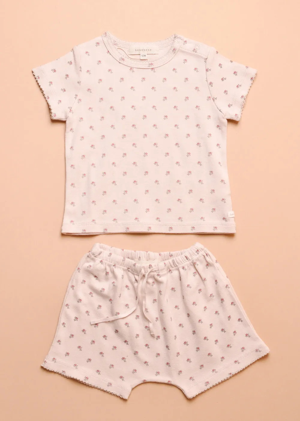 BERRYBERRY TWINSET - PALE PINK