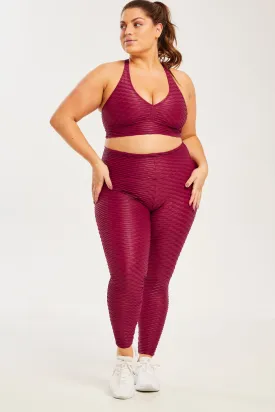 Chrome Curvy Leggings Malbec (FINAL SALE)