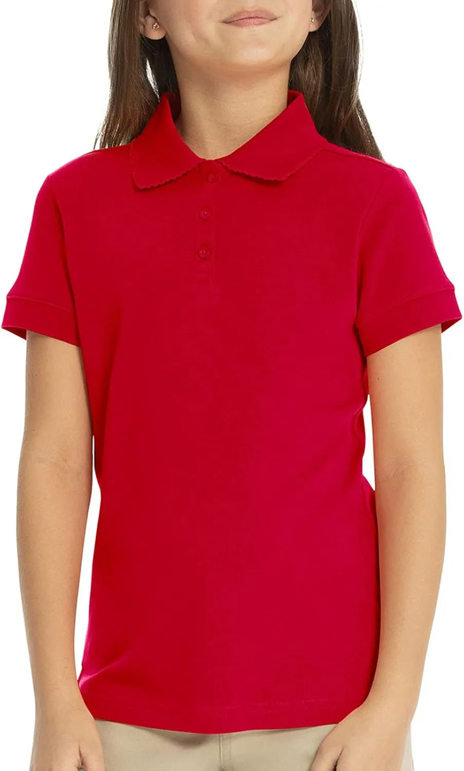 Classroom Girls' Feminine Fit Polo