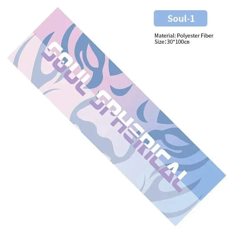 Cold Sensation Towel Absorbs Sweat Quickly Dries And Has A Portable Fitness Ice Sensation Towel Sports Sweat Wiping Towel