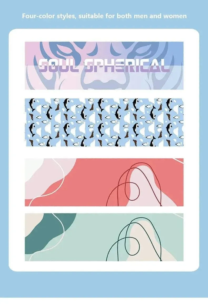 Cold Sensation Towel Absorbs Sweat Quickly Dries And Has A Portable Fitness Ice Sensation Towel Sports Sweat Wiping Towel