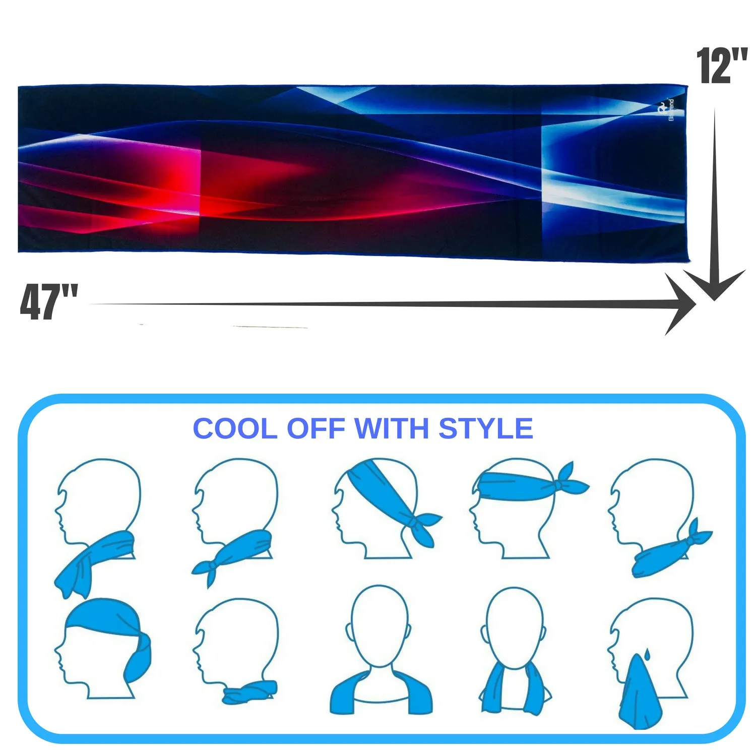 Cooling Towel - Strings