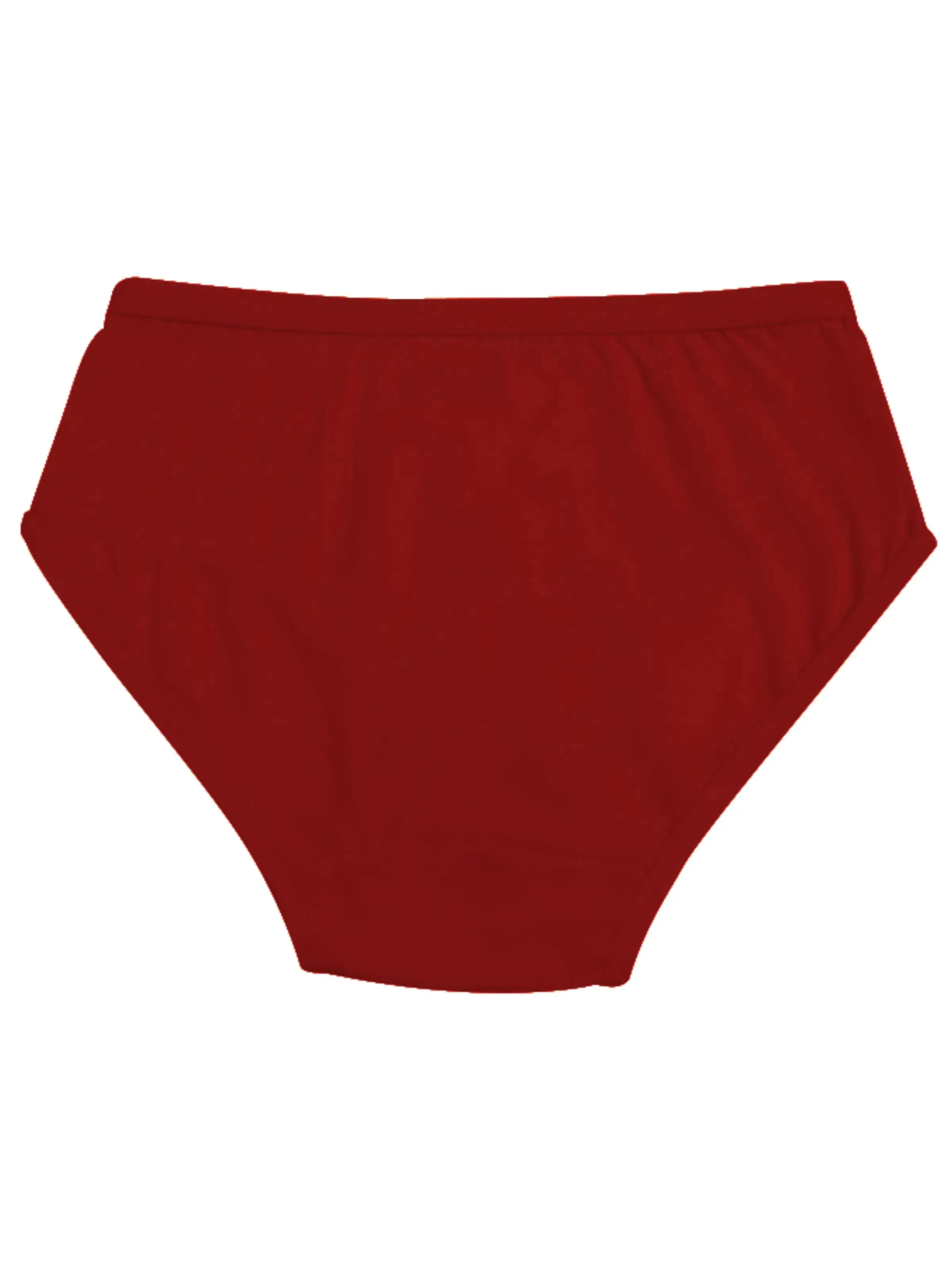 Cotton Hipster Briefs For Women | Breathable | Elasticated Waistband | Blue, Red & Pink Solid Panties Pack Of 3