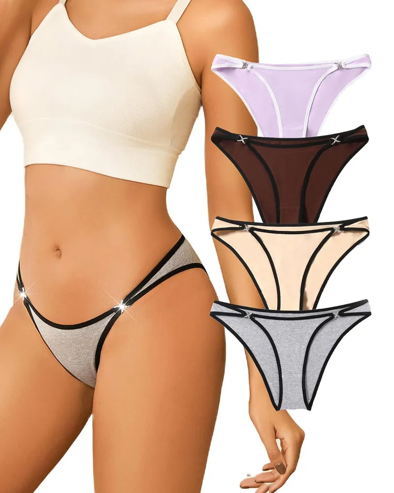 Cotton Panties Low Rise Hipster