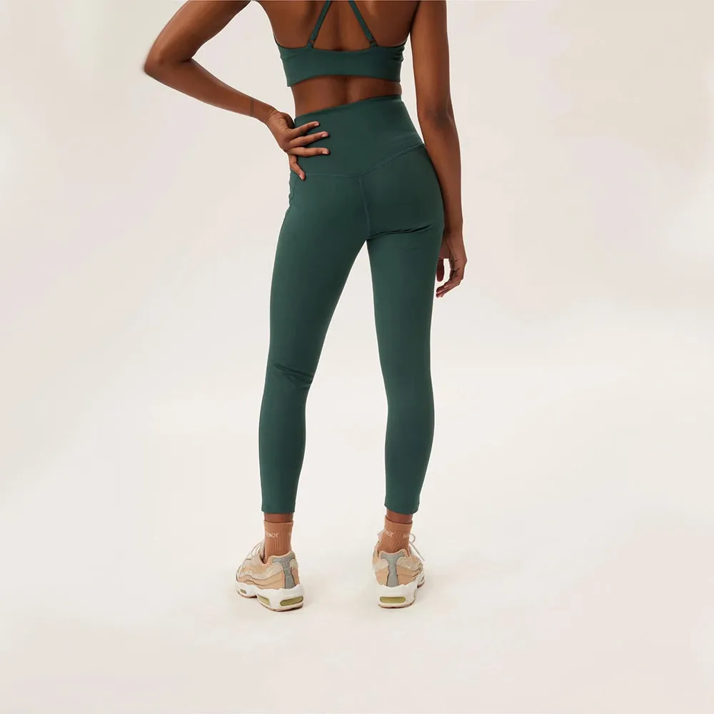 High Rise Compressive Legging 28.5" (Moss)