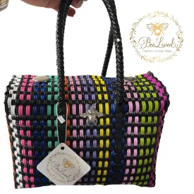 Licorice Stripe Lunch Tote
