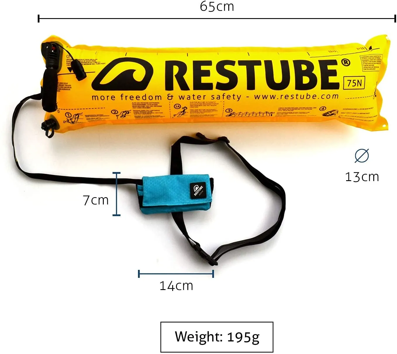 RESTUBE - Active (Black) (only ship to Hong Kong)
