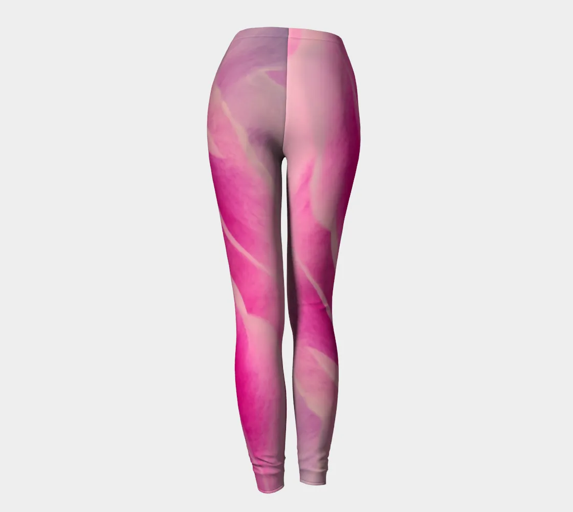 Rose Petal Kiss Luxury Leggings