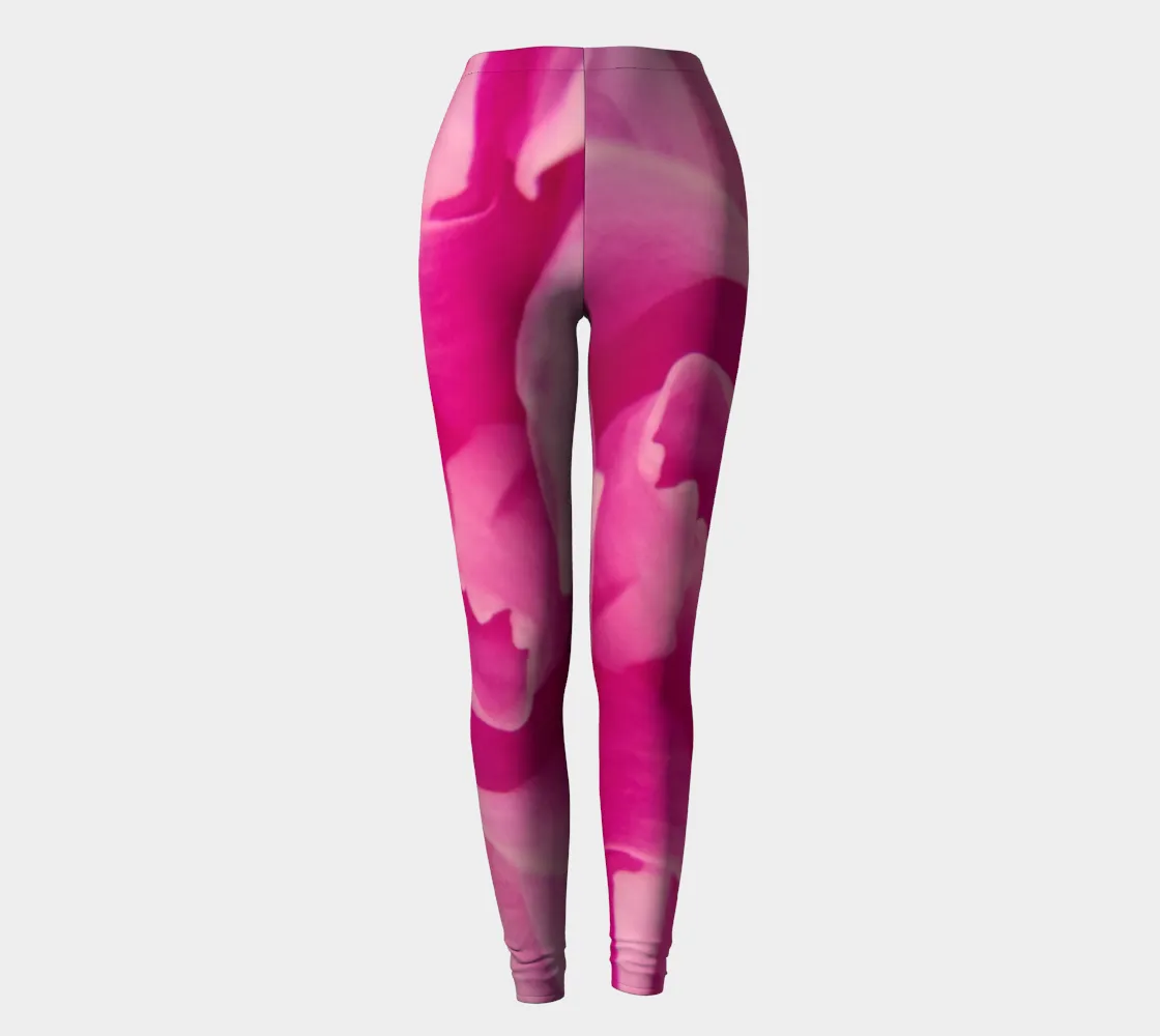 Rose Petal Kiss Luxury Leggings