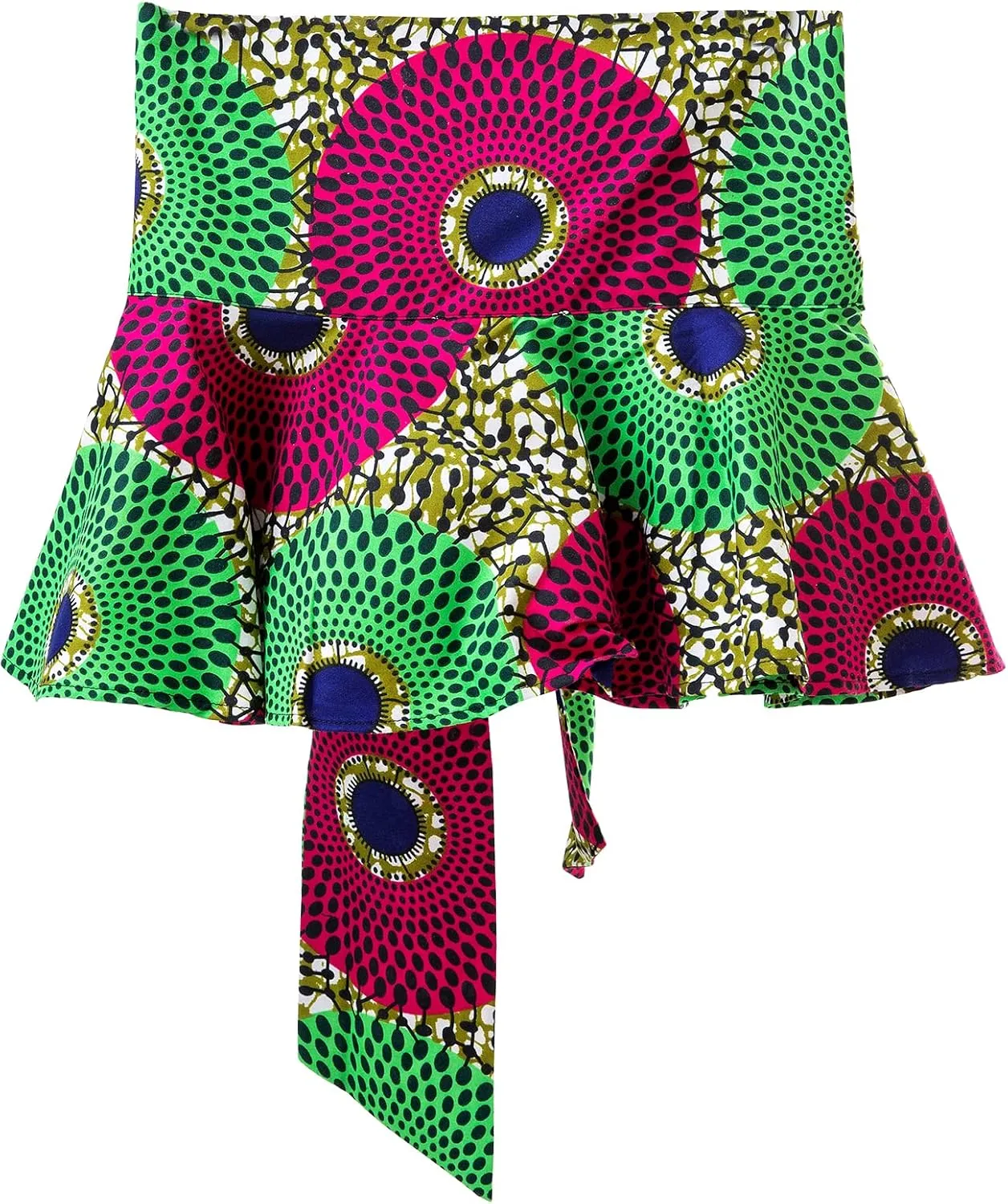 SHENBOLEN Women African Print Dashiki Tradition Waist Belts One Size