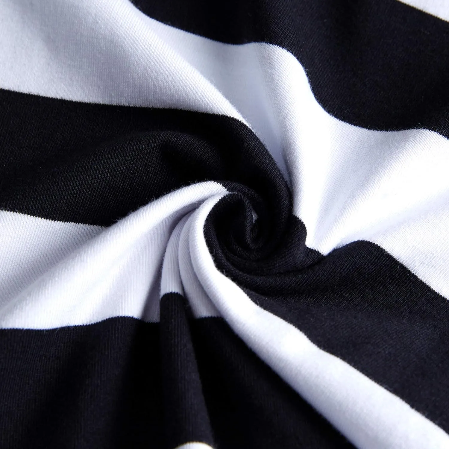 Spring&Gege Boys Short Sleeve Striped Cotton Crew Neck T-Shirt