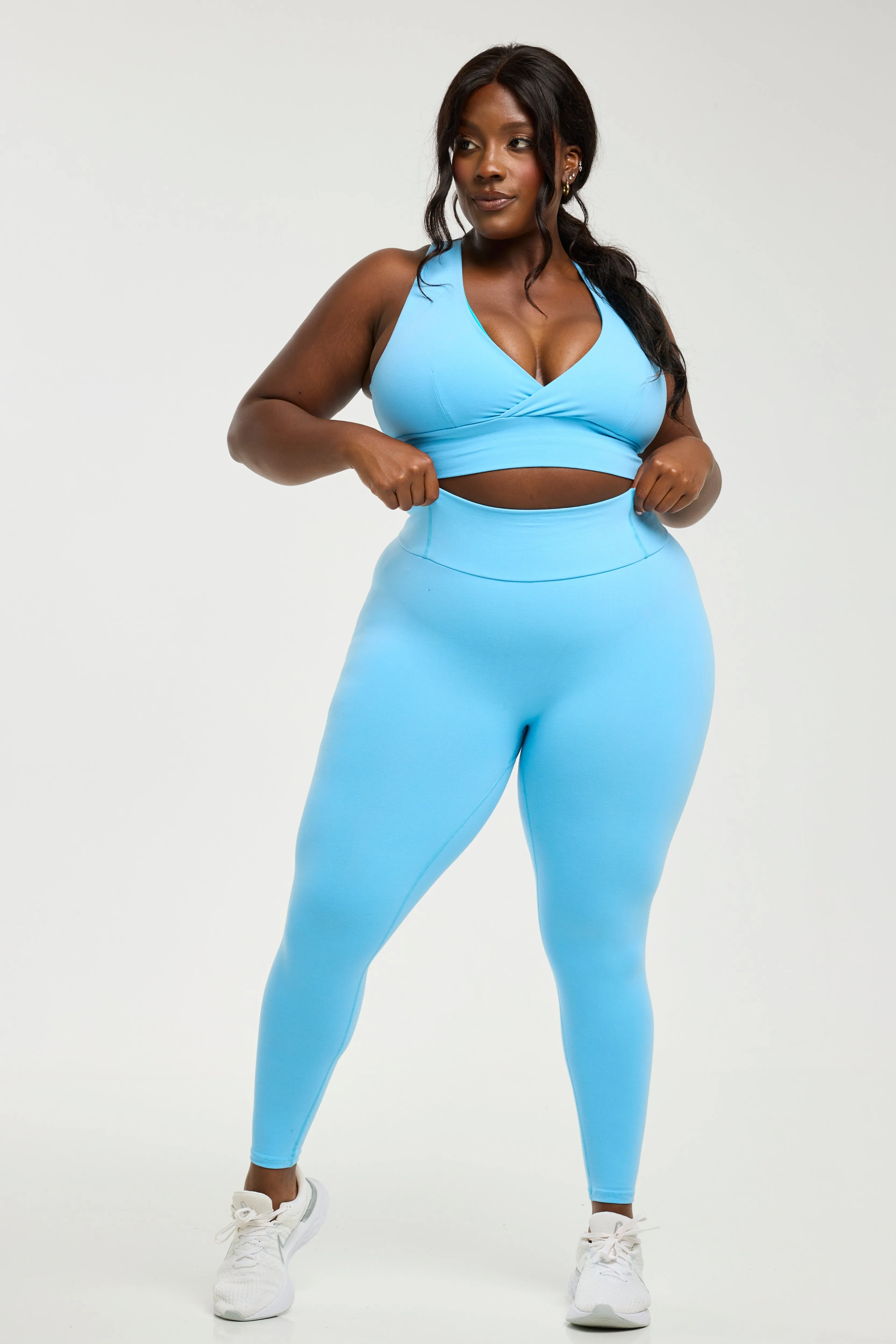 Super Stretch Sculpting Leggings Sky