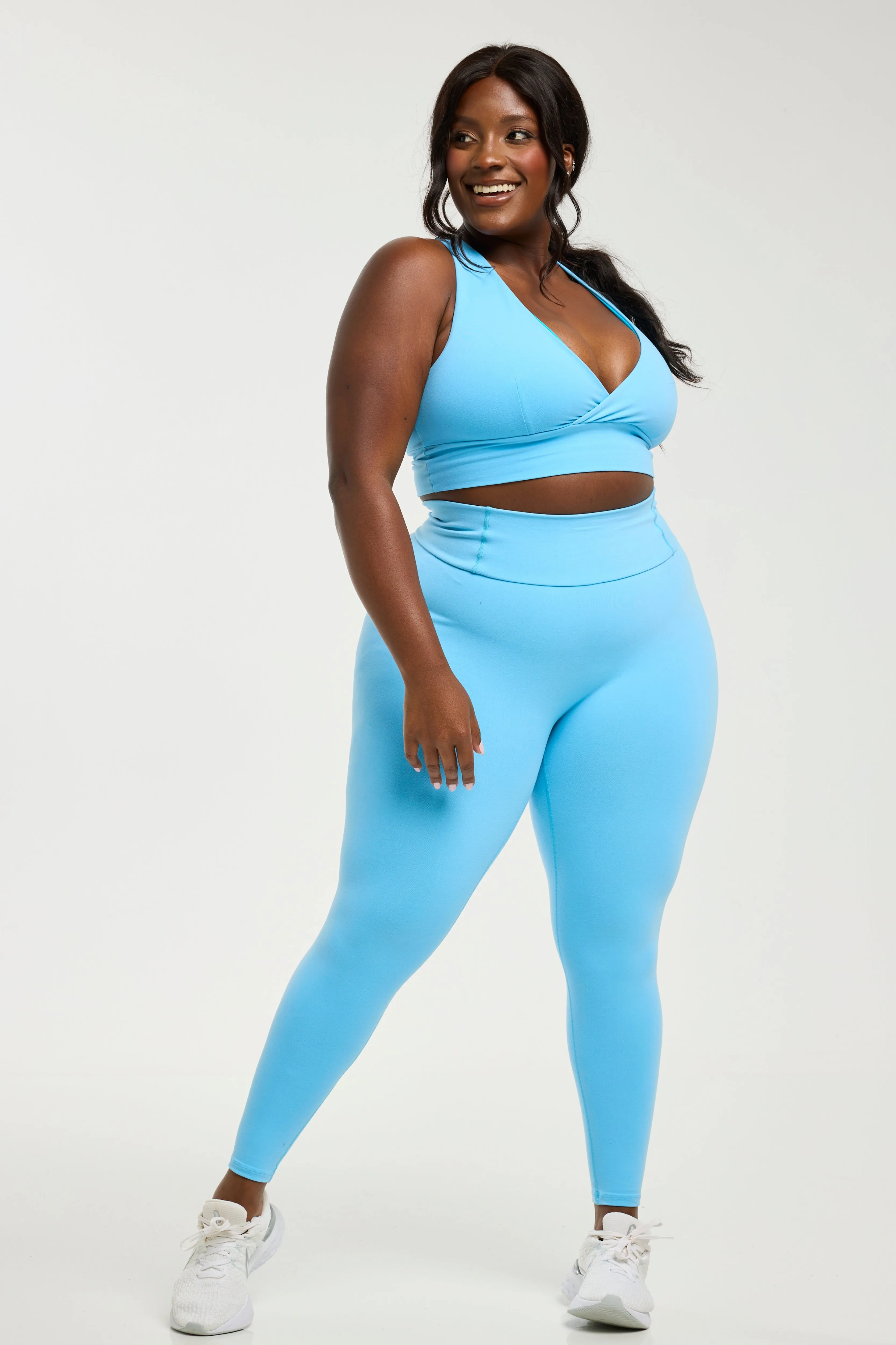 Super Stretch Sculpting Leggings Sky