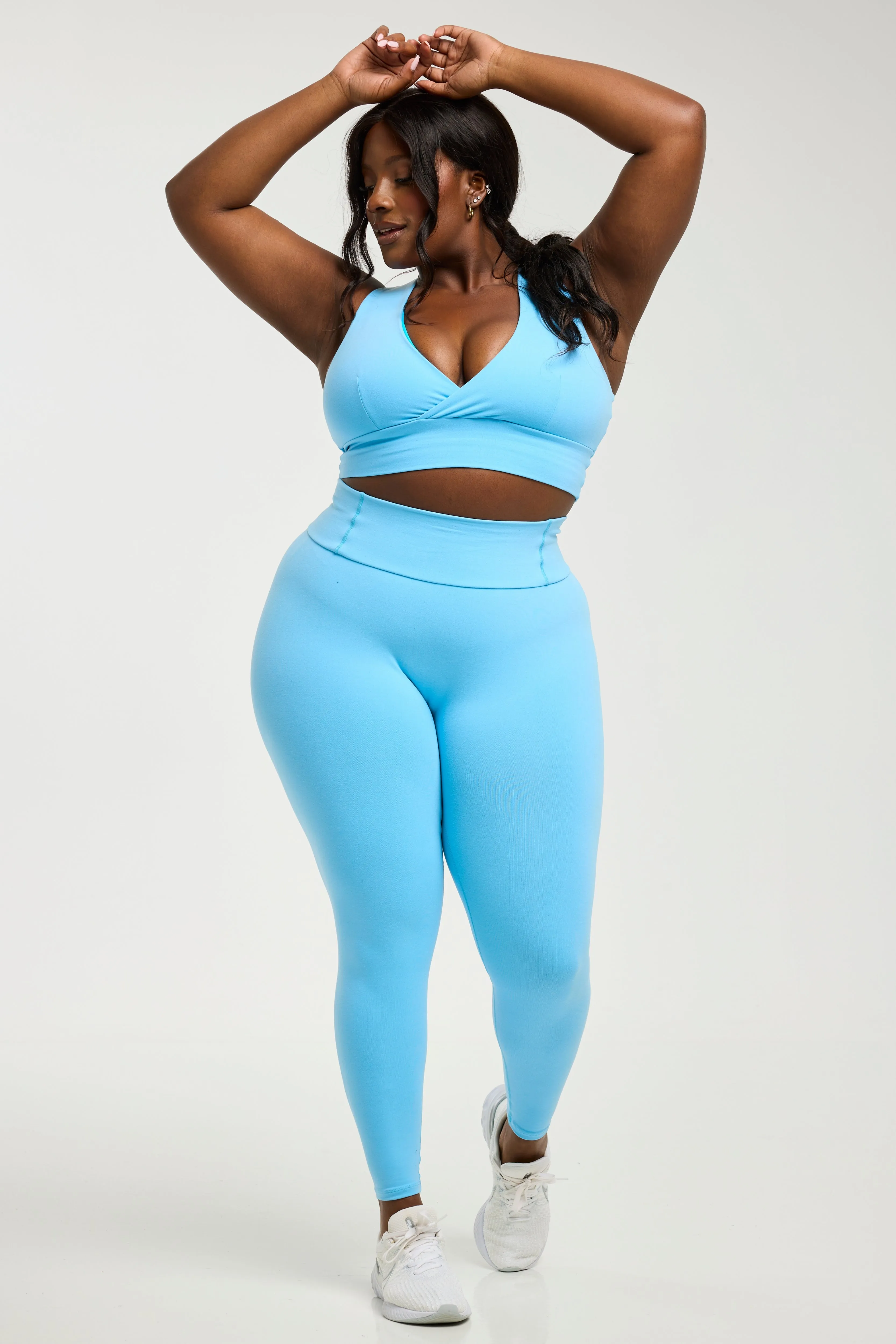 Super Stretch Sculpting Leggings Sky