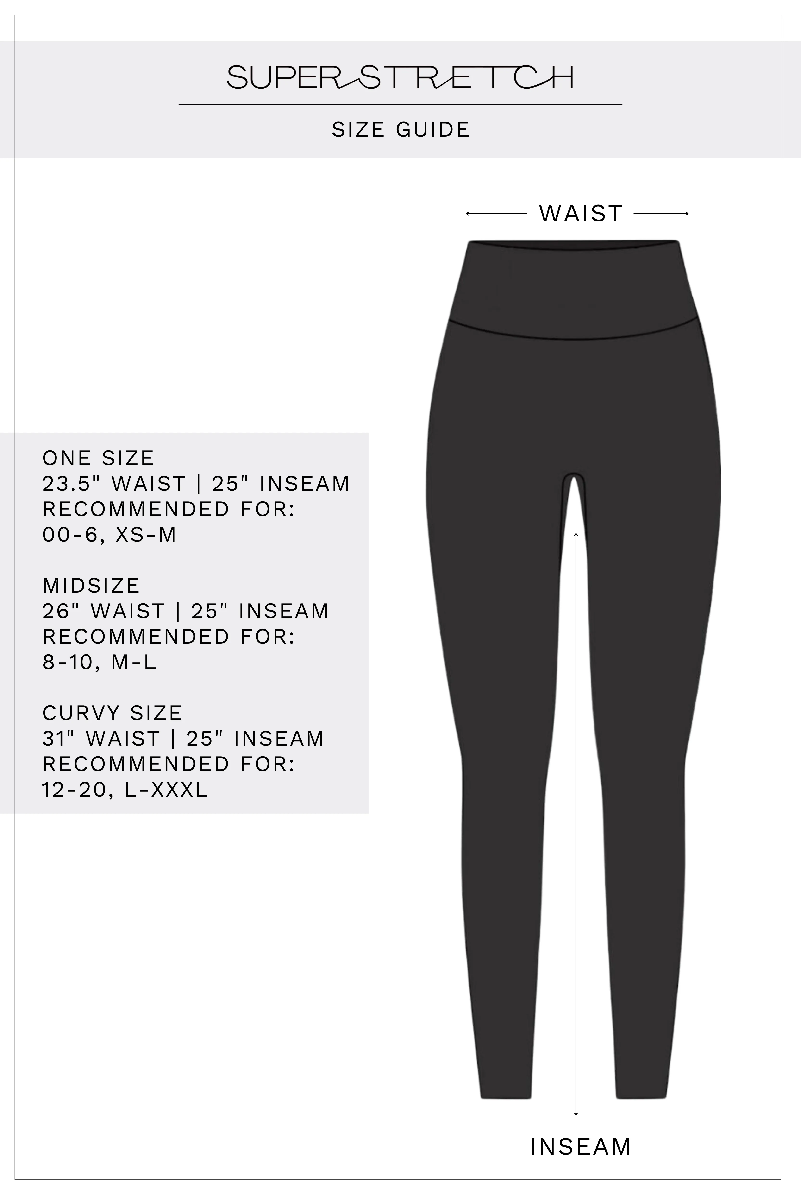 Super Stretch Ultra-High Waist Leggings Black