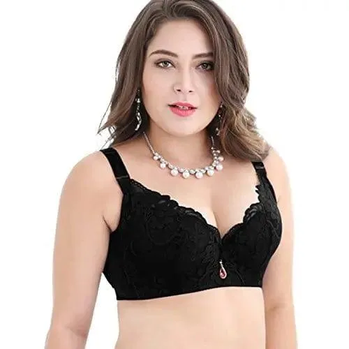 The U-shaped back Underwire Lace Bra
