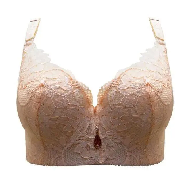 The U-shaped back Underwire Lace Bra