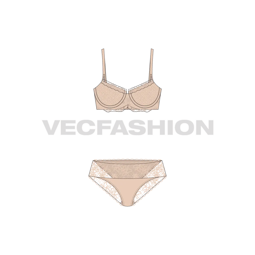 Wicked Lined Up-lift Laced Bra