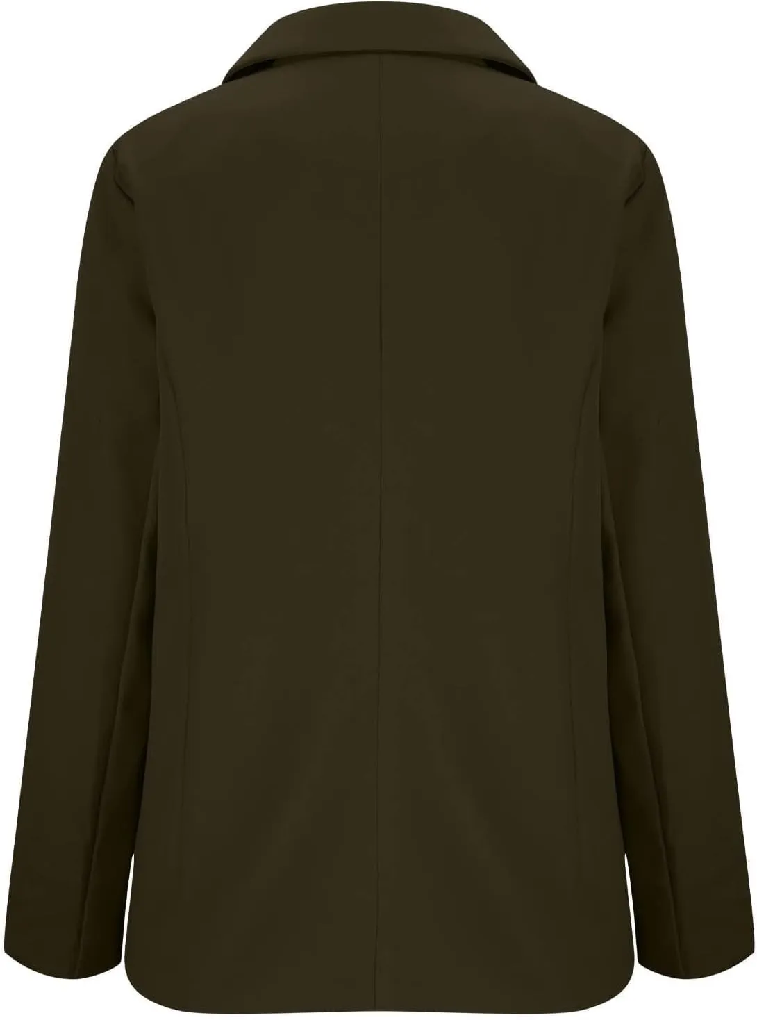 Womens Business Casual Blazer Lightweight Summer Cardigan Solid Lapel Button Down Suit Jacket Work Office Outfits