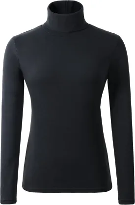 Women's Soft Cotton Turtleneck Top Basic Pullover Sweater