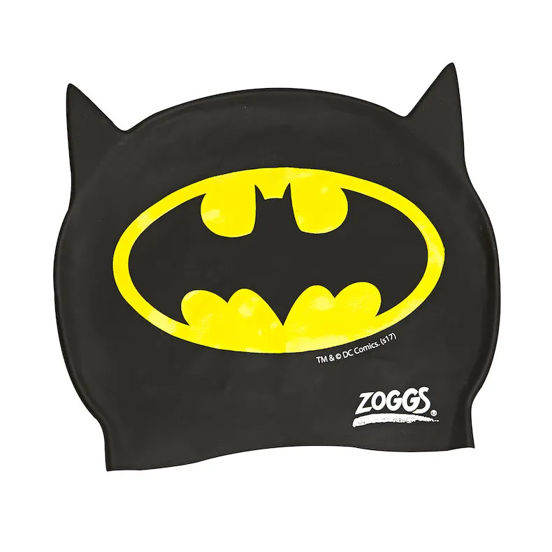 Zoggs Australia Justice League Batman 3D Silicone Swim Cap (6-14 years)