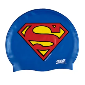 Zoggs Australia Justice League Superman Silicone Swim Cap (6-14 years)